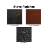 Empire Spirit Direct Vent Cast Iron Stove Finishes