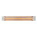 Eurofase 3000W 61-Inch Single Element Electric Heater in Stainless Steel