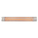 Eurofase 3000W 61-Inch Single Element Electric Heater with Astra Decor Plate in Stainless Steel