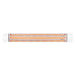 Eurofase 3000W 61-Inch Single Element Electric Heater with Astra Decor Plate in White
