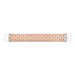 Eurofase 3000W 61-Inch Single Element Electric Heater with Brix Decor Plate in White