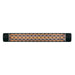 Eurofase 3000W 61-Inch Single Element Electric Heater with Clover Decor Plate in Black