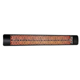 Eurofase 3000W 61-Inch Single Element Electric Heater with Mason Decor Plate in Black