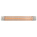 Eurofase 3000W 61-Inch Single Element Electric Heater with Stella Decor Plate in Stainless Steel