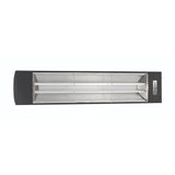 Eurofase 39-Inch Dual Element Black Infrared Electric Heater - angle view