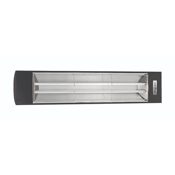Eurofase 39-Inch Dual Element Black Infrared Electric Heater - angle view