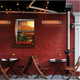 Eurofase 39-Inch Dual Element Infrared Electric Heater at a cafe