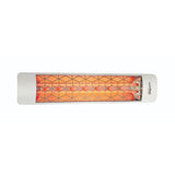 Eurofase 39-inch Stainless Steel Infrared Electric Heater with stella decor plate - angle view