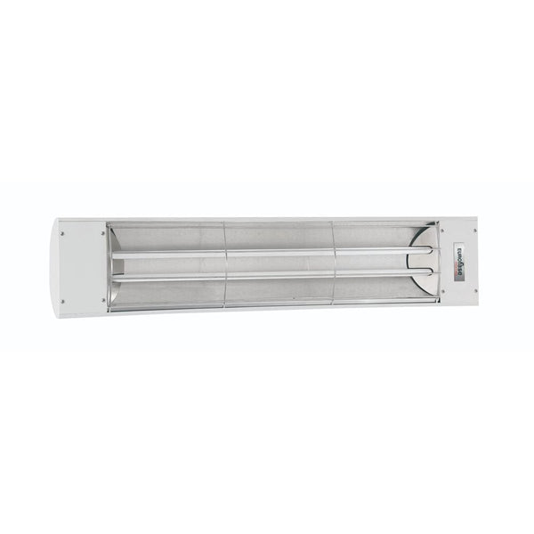 Eurofase 39-Inch Dual Element White Infrared Electric Heater - angle view