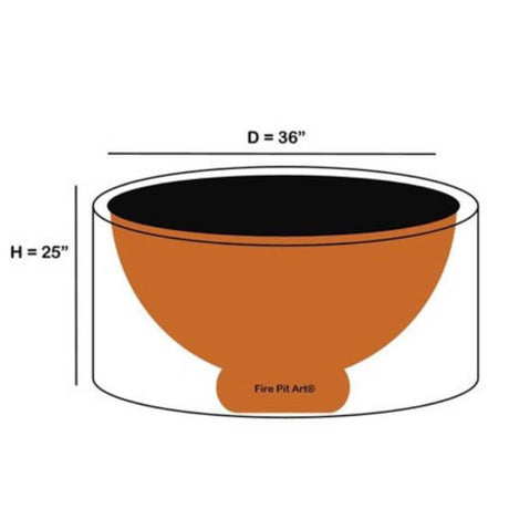 Fire Pit Art Canvas Fire Pit Cover for 36 fire pit