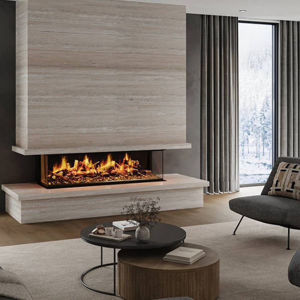 Flamerite E-Ridium 1500 3-Sided in Living Room