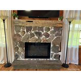 Touchstone Forte 40-Inch electric fireplace installed in a room