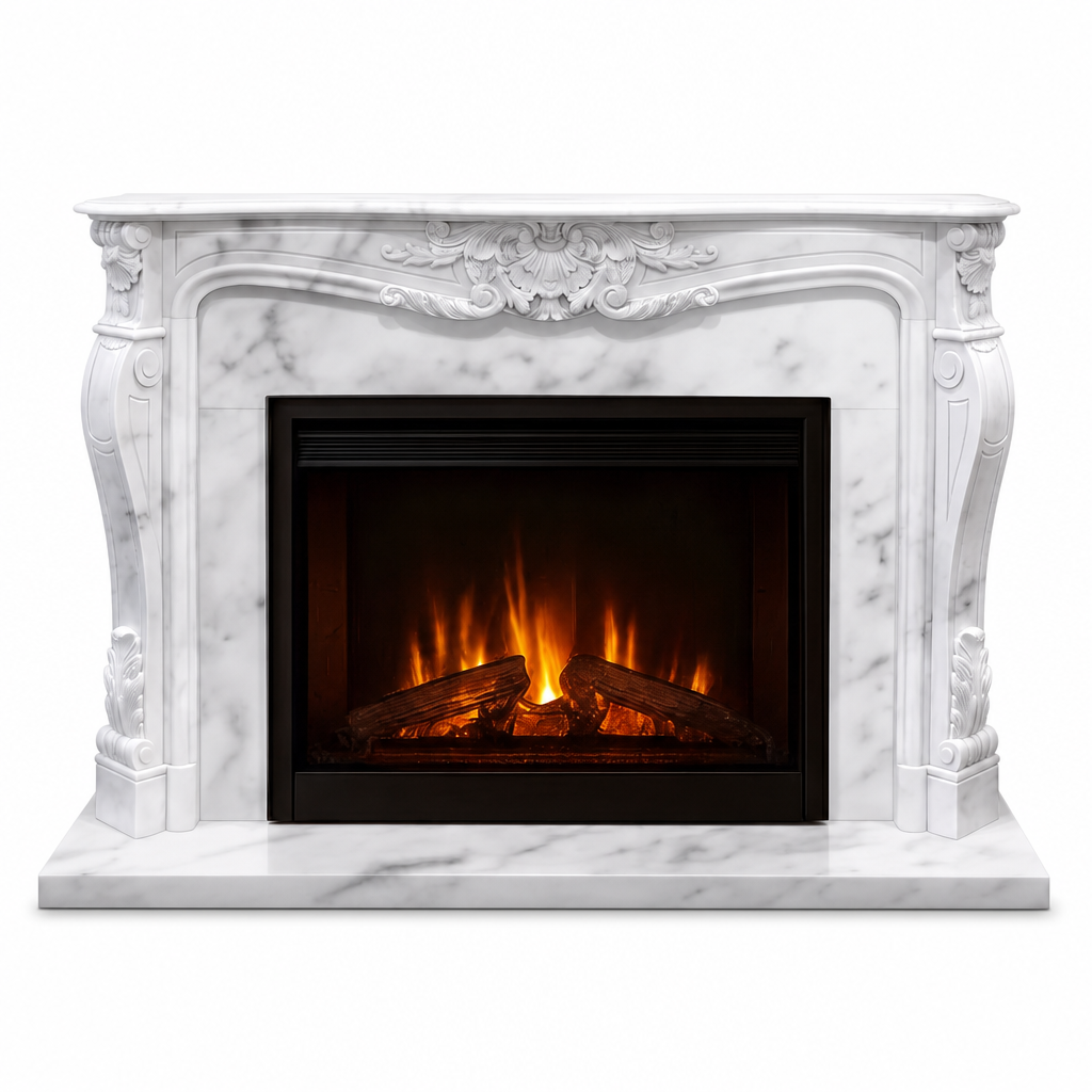 French Bianco Carrara Marble