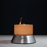 GlammFire Alba Free Standing Gas Fire Pit Standard with Flame and Glow