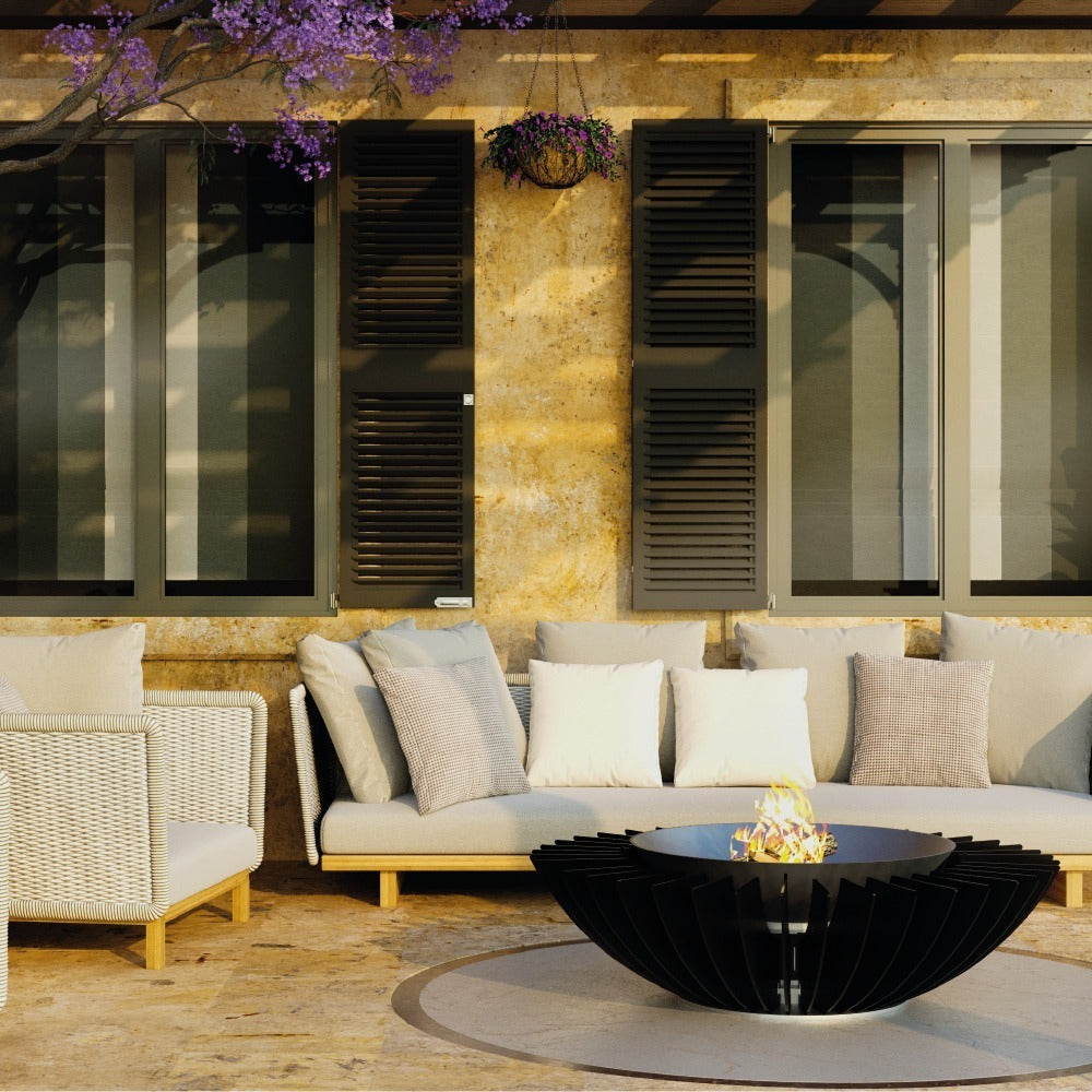 GlammFire Cosmo 13 Wood Burning Fire Pit at Outdoor Space