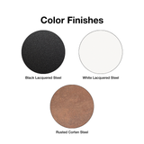 GlammFire Cosmo 48-Inch Round Gas Fire Pit Finishes