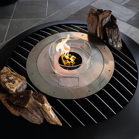 GlammFire Mime Wood Burning Fire Pit Zoomed In