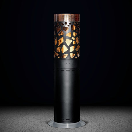 GlammFire Selene Tile Free Standing Gas Patio Heater at Studio