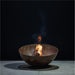 GlammFire Solace Wood Burning Fire Pit in Studio