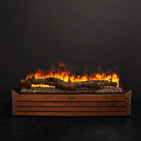 GlammFire York Water Vapor Fireplace with Log Set