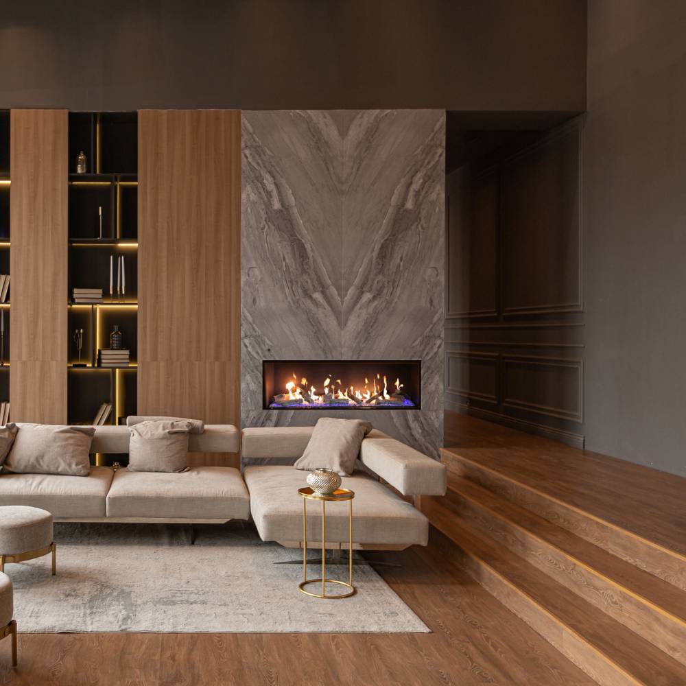 Grand Canyon Bedrock in Living Room