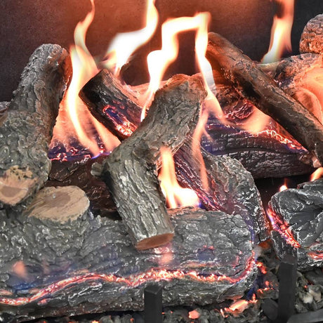Grand Canyon Glowfire Arizona Weathered Oak Charred Logs