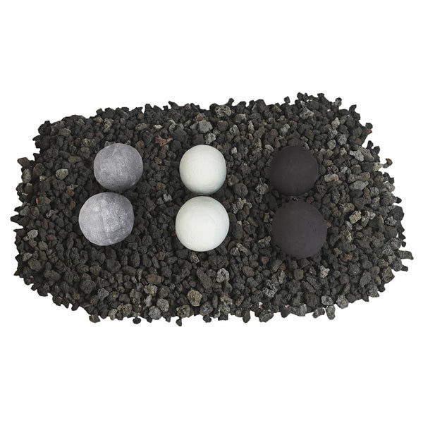 Grand Canyon 2-Inch Cannon Balls for Gas Inserts and Burners