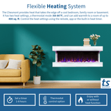 Touchstone Chesmont 50-Inch heating coverage graphic