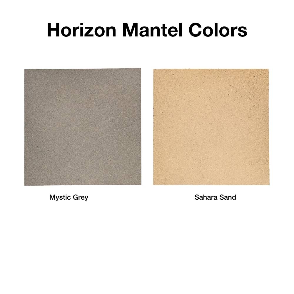 Horizon Mantel Colors