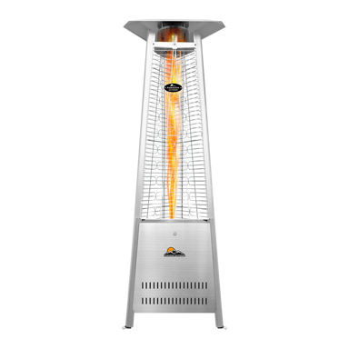 Paragon Outdoor Inferno Flame Tower Patio Heater in Stainless Steel