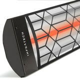 Infratech Motif C Series 3000W 61-Inch Single Element Electric Heater with Craftsman Fascia