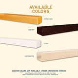 LHX Classic Wood Mantel All Colors