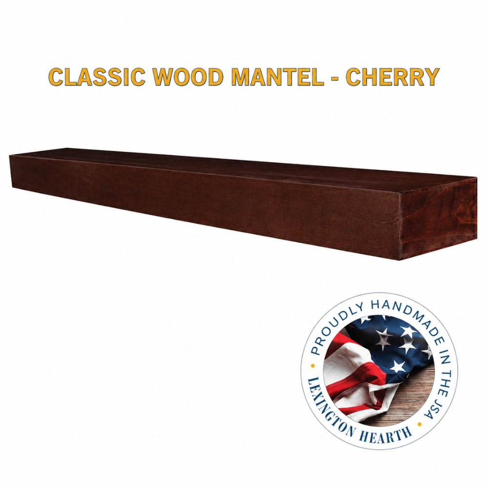 LHX Classic Wood Mantel Cherry
