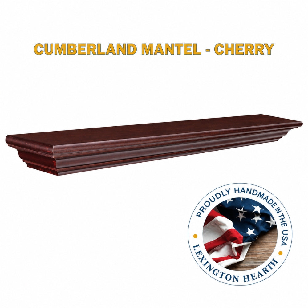 LHX Cumberland Wood Mantel Cherry