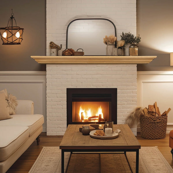 LHX Cumberland Wood Mantel Indoor Image