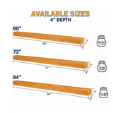 LHX Horizon Wood Mantel 4in Sizes