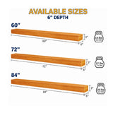 Lexington Hearth Horizon Contemporary Wood Mantel Shelf