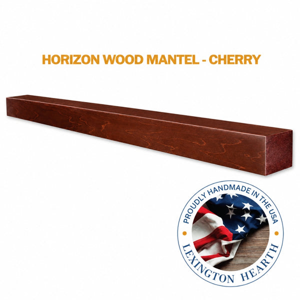 LHX Horizon Wood Mantel Cherry