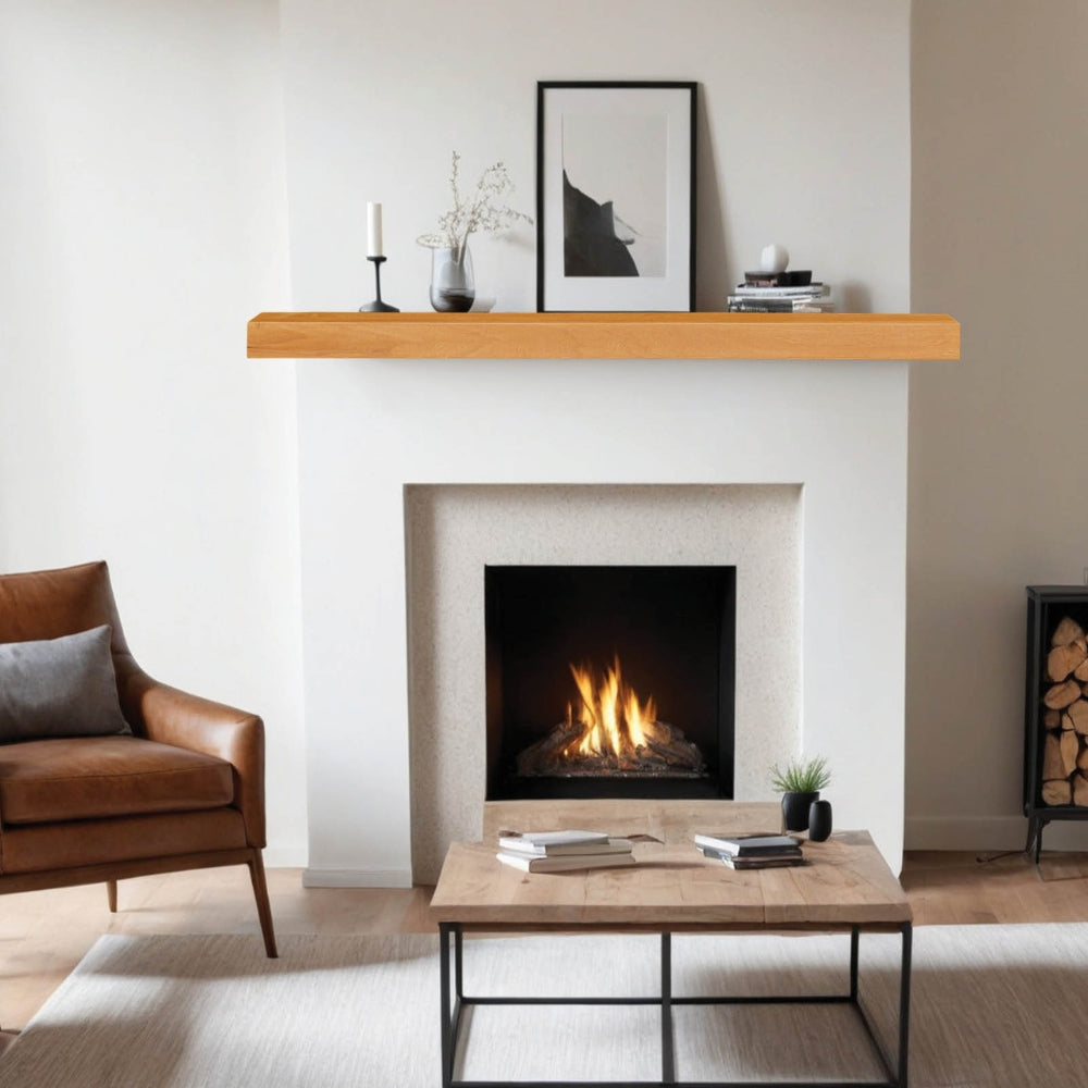 LHX Horizon Wood Mantel Indoor Image