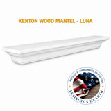 LHX Kenton Wood Mantel Luna