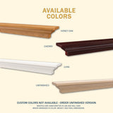 LHX Madison Wood Mantel Colors