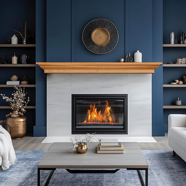 LHX Madison Wood Mantel Indoor Image