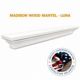 LHX Madison Wood Mantel Luna