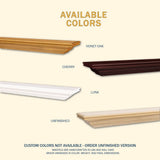 LHX Pendleton Wood Mantel Colors