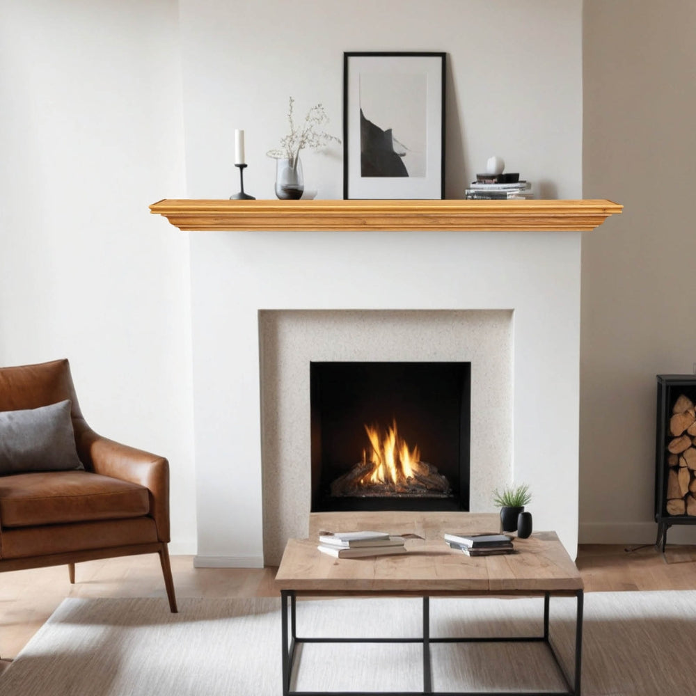 LHX Pendleton Wood Mantel Indoor Image
