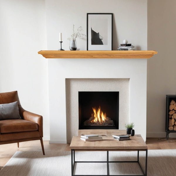 LHX Pendleton Wood Mantel Indoor Image
