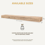 LXH Smokehouse Mantel Sizes