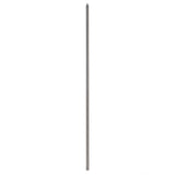 Le Feu Dome Polished Steel Ceiling Pole