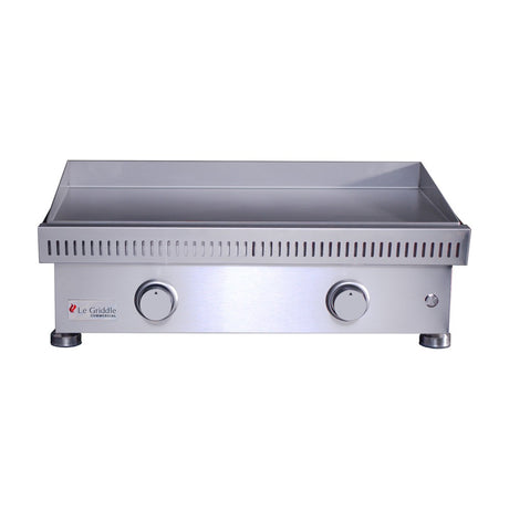 Le Griddle Commercial Series 75 30-Inch 2-Burner Built-In Gas Griddle in 3mm Plate