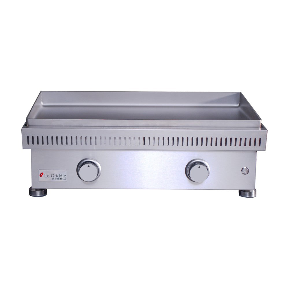 Le Griddle Commercial Series 75 30-Inch 2-Burner Built-In Gas Griddle in 6mm Plate